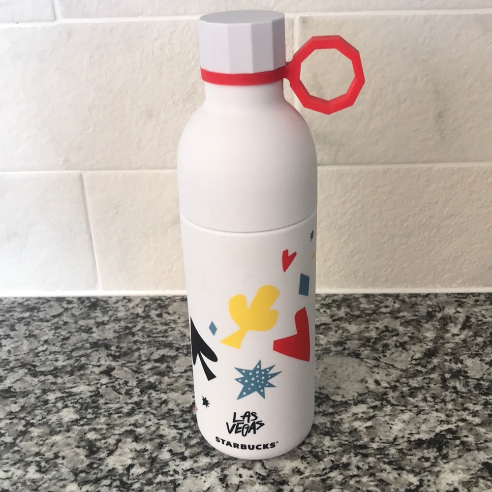 ❤️New 💛Rare - Starbucks Bottle White Las Vegas